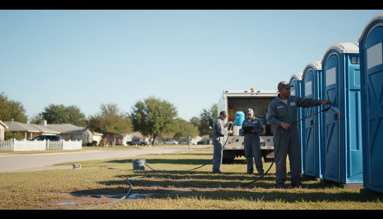 Long-Term Portable Toilet Rental in Crestview, FL near me